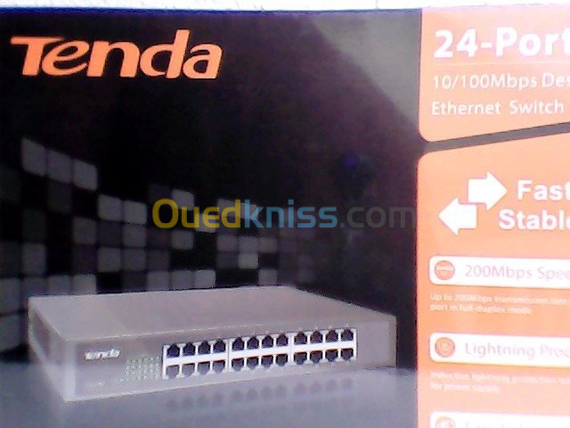 Switch Tenda 24 ports TEF1024D Ethernet 10/100Mbps