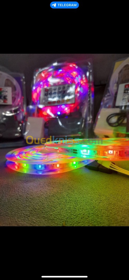 Rouleaux LED RGB