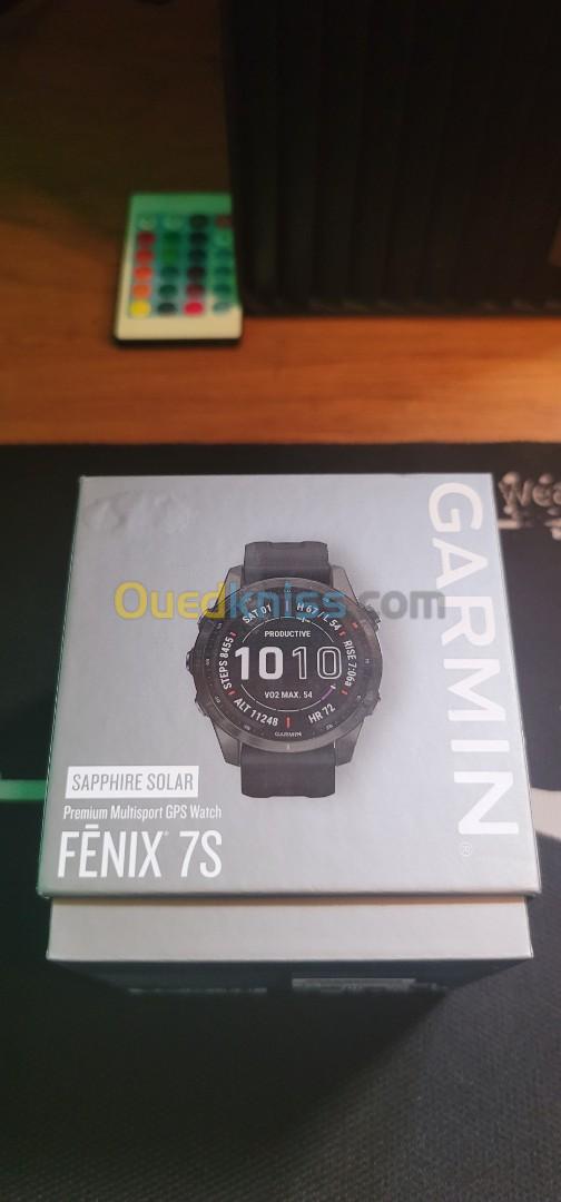 Garmin Fenix 7s ( saphir solar ) premium multisport GPS Watch