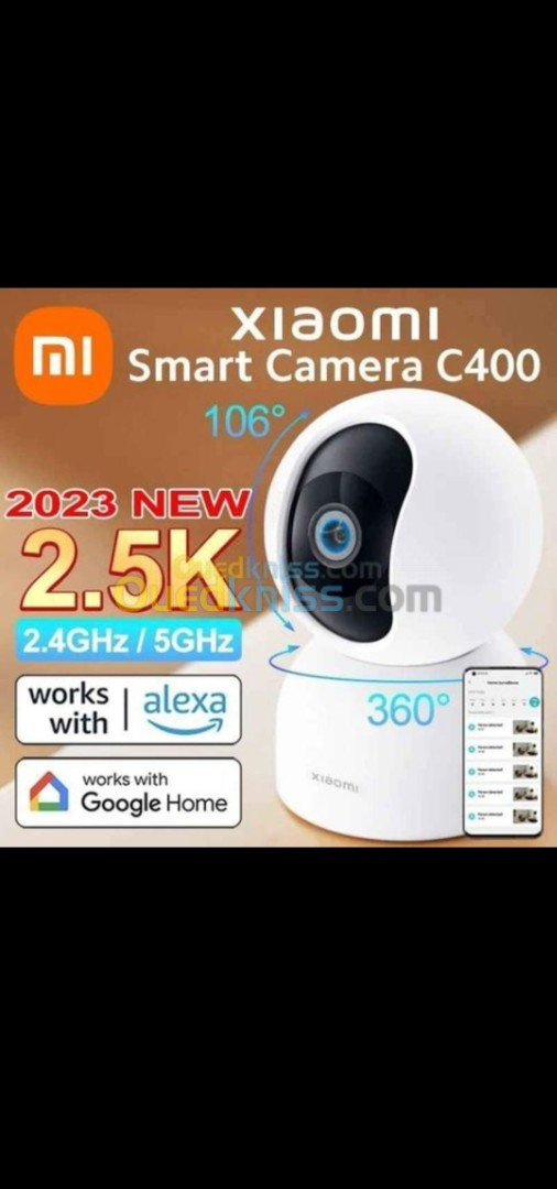 Xiaomi Smart Camera C400 4 Mégapixels DarTech