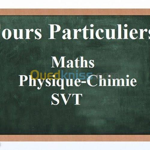 Cour De Math / Physique Programme Français CNED