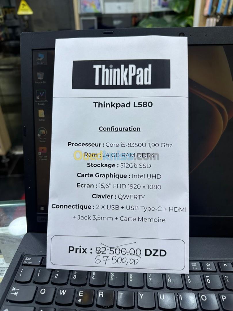 Thinkpad L580 i5 8th 24Gb ram / 512SSD