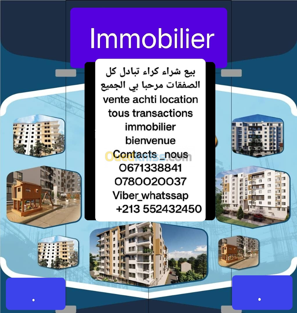 Cherche location Appartement Alger Les eucalyptus