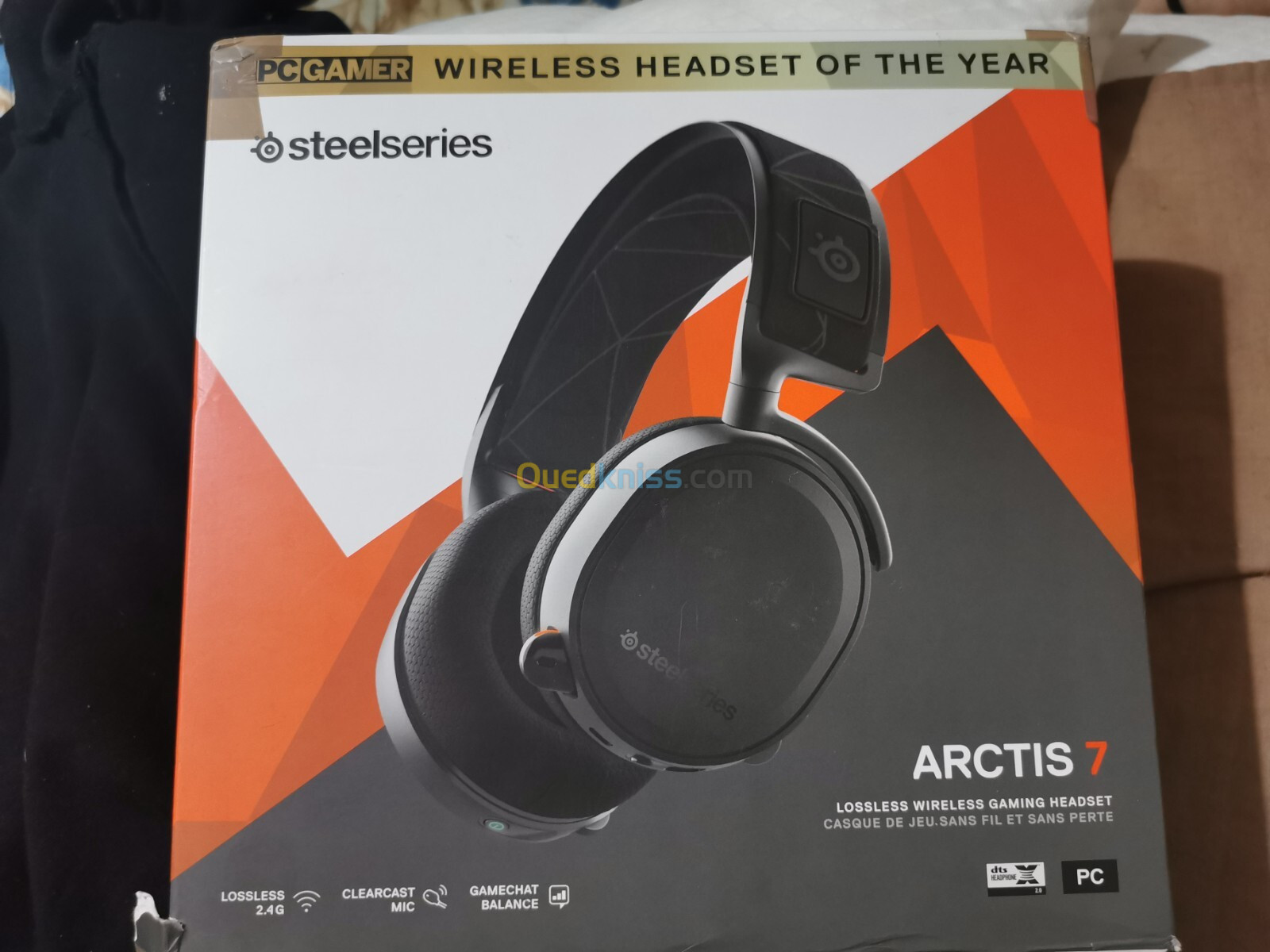 Casque gamer steelseries arctis 7