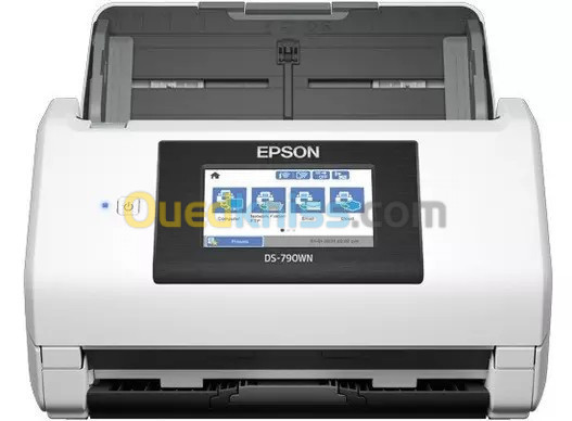 SCANNER Epson A4 WorkForce DS-790WN Chargeur 100P 45 PPM USB 3.0, WiFi, RJ45 Gigabit, Recto Verso