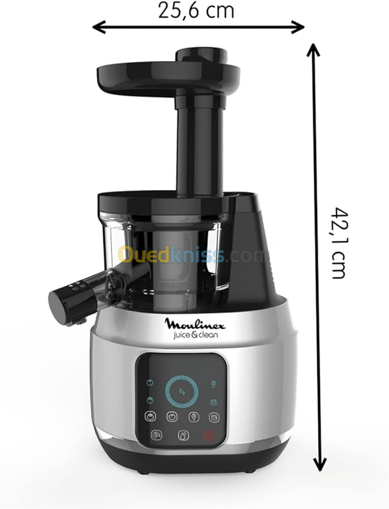 Extracteur de jus Moulinex 150W fruits et légumes 