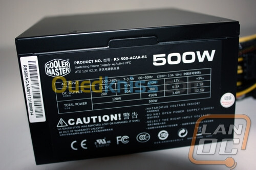 Alimentation 500Watts CoolerMaster