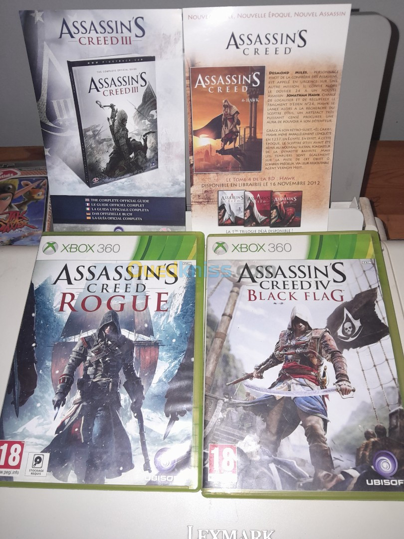 Assassin's creed (rogue, black flag) X BOX 360