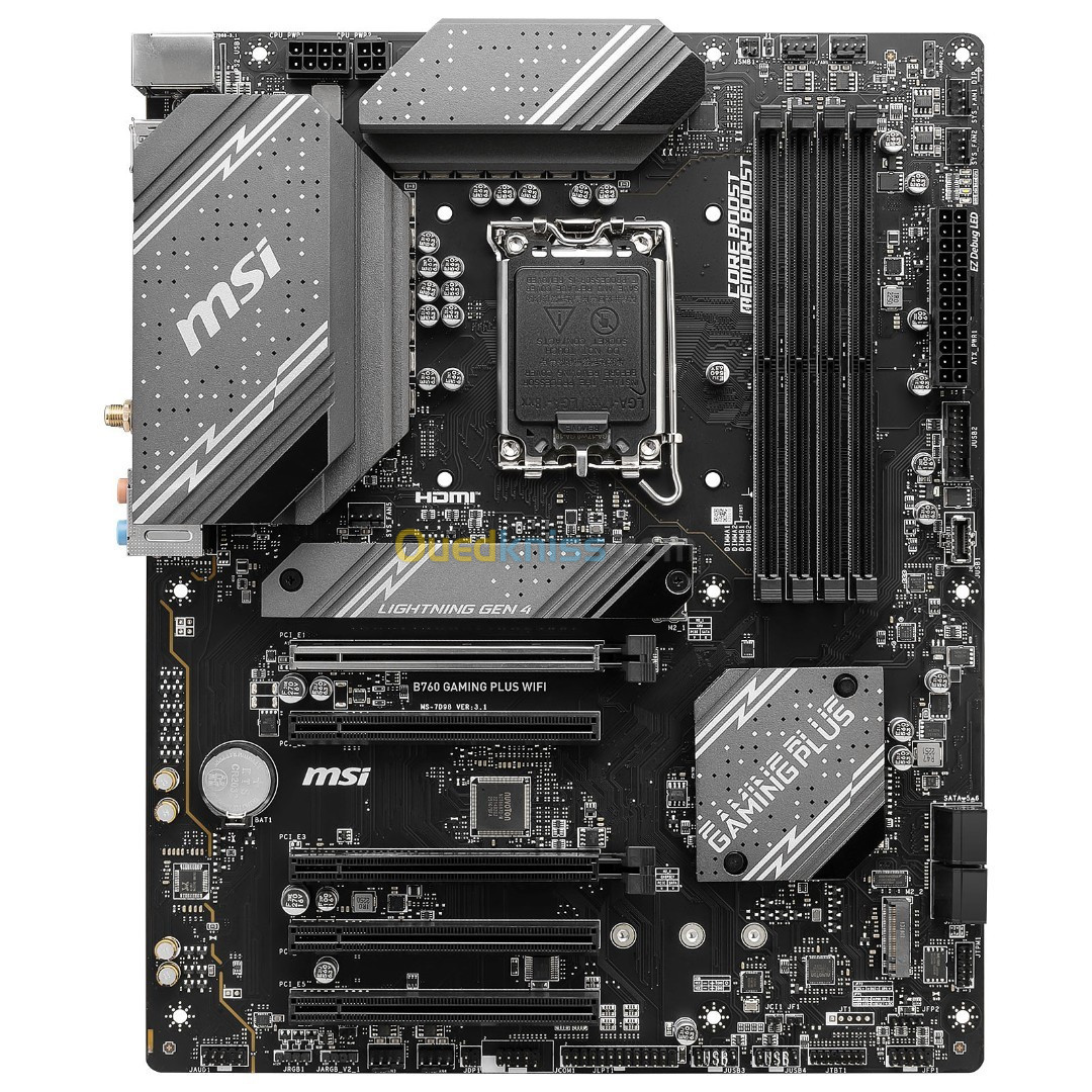 CARTE MERE MSI B760 D5 GAMING PLUS WIFI