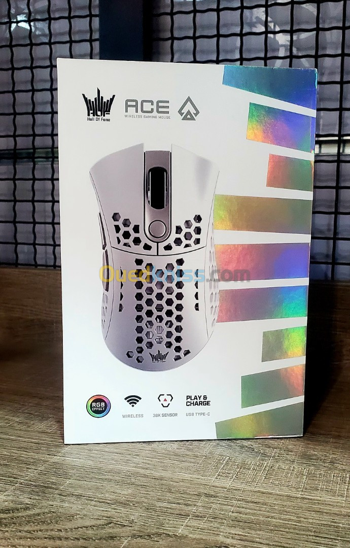 SOURIS GALAX ACE M2 WHITE