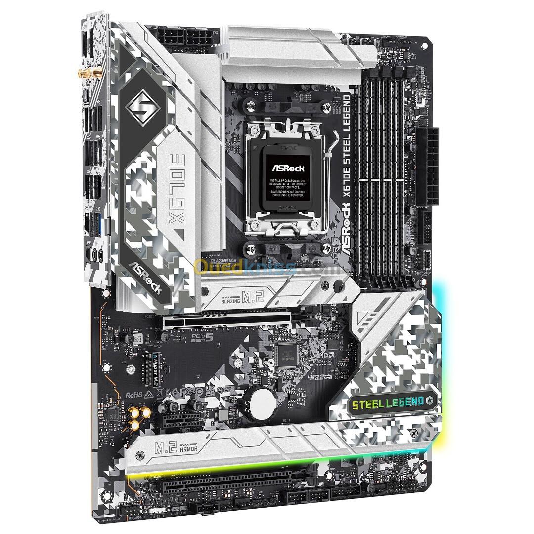 CARTE MERE ASROCK X670E STEEL LEGEND EATX D5