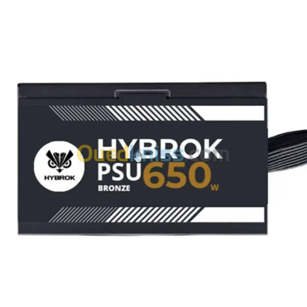 ALIMENTATION HYBROK 650W 80 PLUS BRONZE