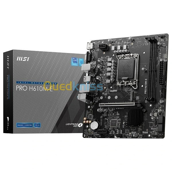 CARTE MERE MSI PRO H610M-E DDR5