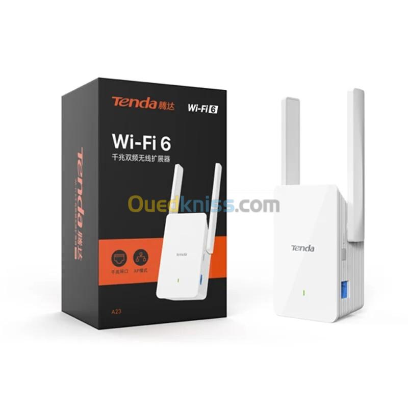 RANGE EXTENDER TENDA A23 AX1500 DUAL BAND WI-FI 6