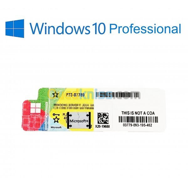 WINDOWS 10 PRO ( STIKERS )