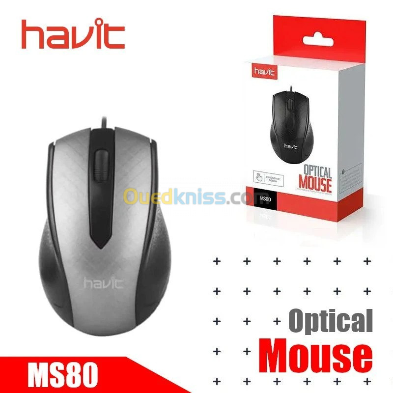 SOURIS HAVIT MS80 AVEC FIL