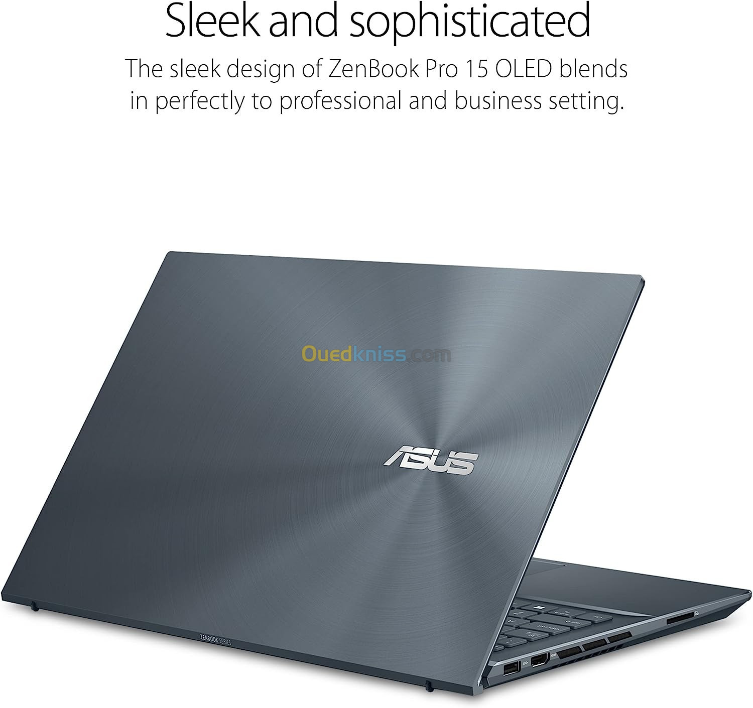 LAPTOP ASUS ZENBOOK PRO 15 UM535|RYZEN 7 5800H /16GB / 512SSD / 4GB NVIDIA RTX 3050TI / 15.6'' OLED