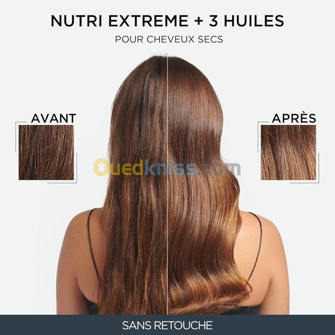 Dessange Soin Pour Cheveux Sec et Abimés - Extrême 3 Huiles Sublime - Nutri-Régénérante- 100 ML