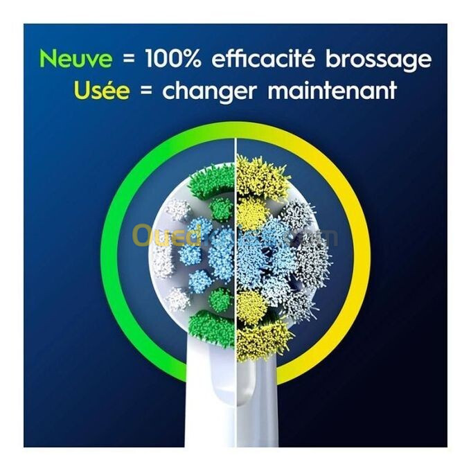 Oral B Pack de 02 Brossettes Tête de rechange - Pro Sensitive Clean