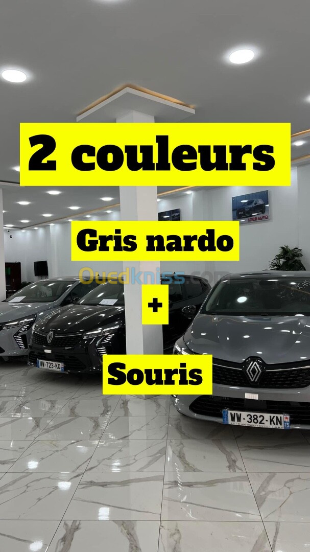 Renault Clio5 gris nardo / souris 2 couleur disponible 2024 Zéro kilomètres