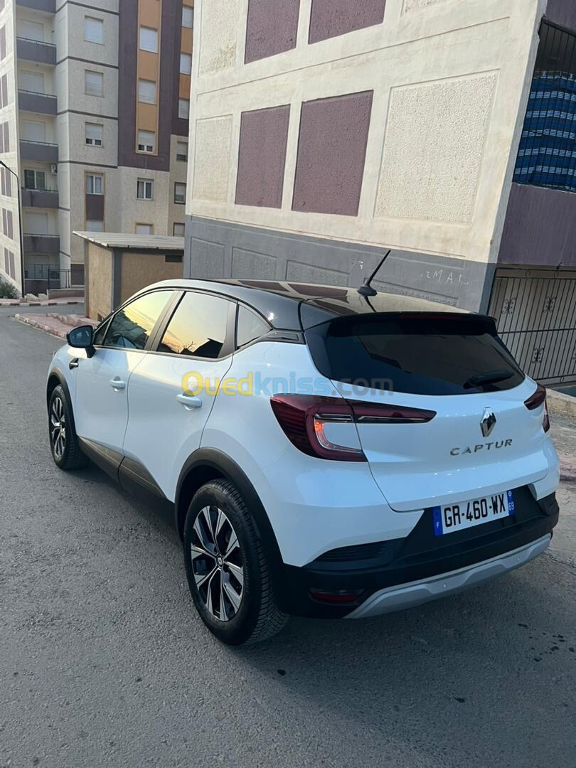 Renault Captur 2023 gpl full options 2023 Blanc nacré toit noir brillant