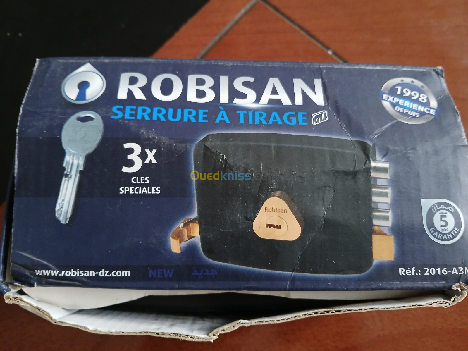 Serrure à tirage ( vachette) Robisan 