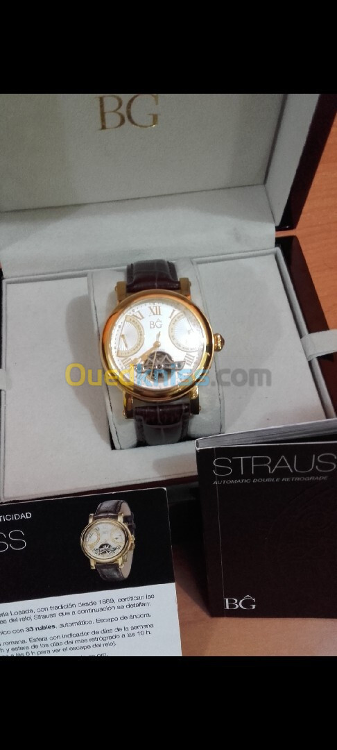 une montre BG strruss