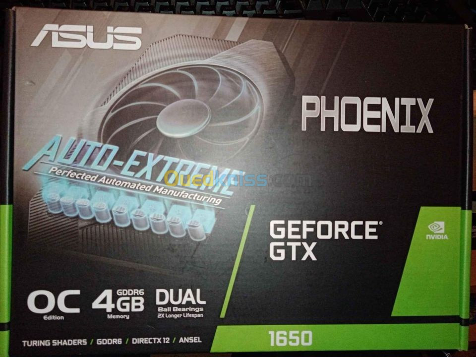 ASUS Phoenix GeForce GTX 1650 OC edition 4GB GDDR6