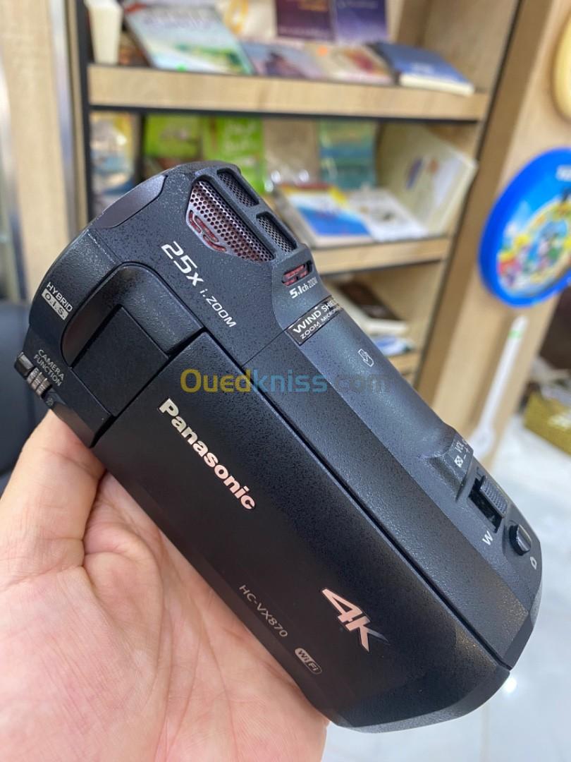 Caméscope Panasonic vx870 4K vidéo 