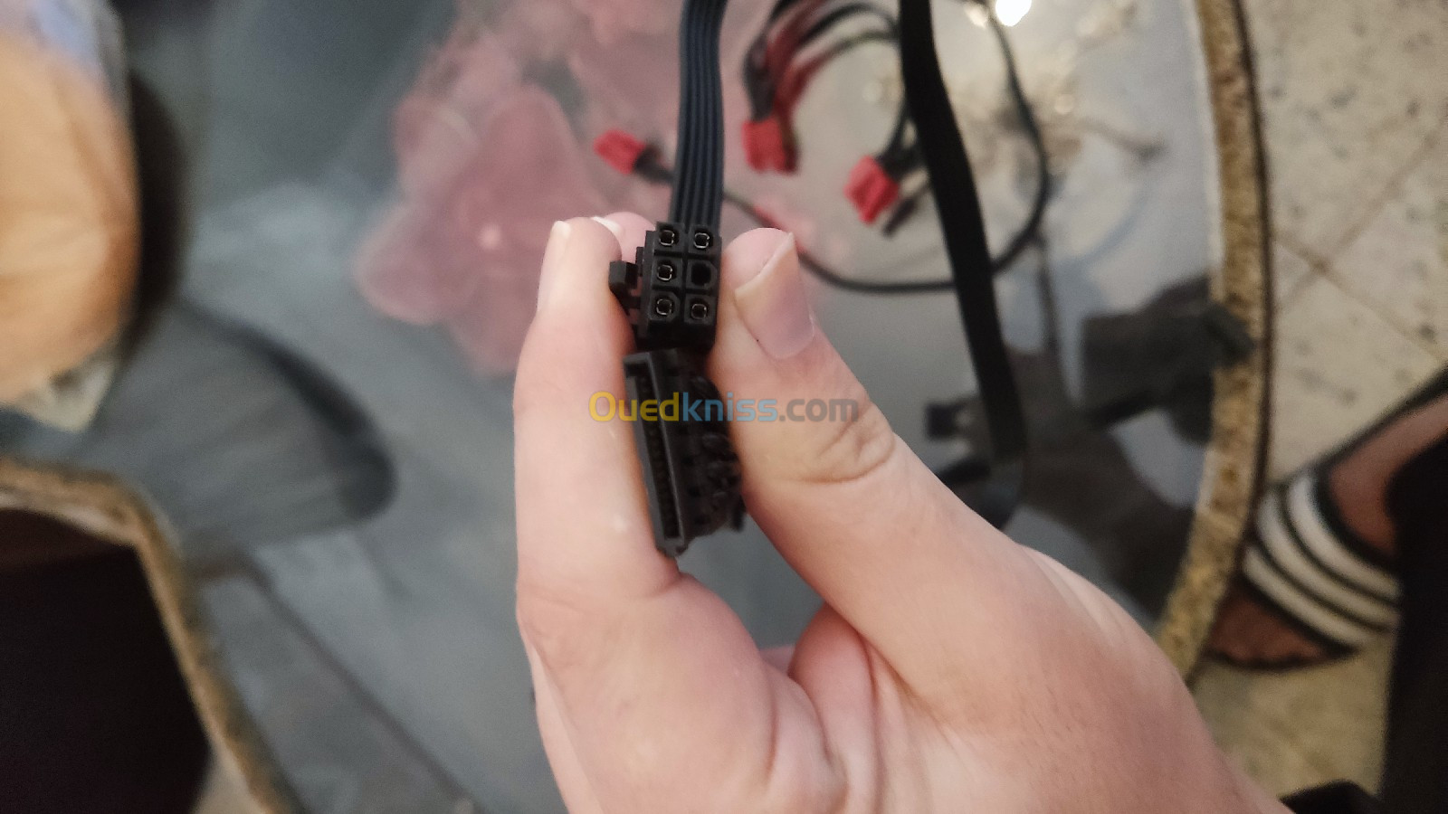 2 câble alimentation gamer SATA et molex 