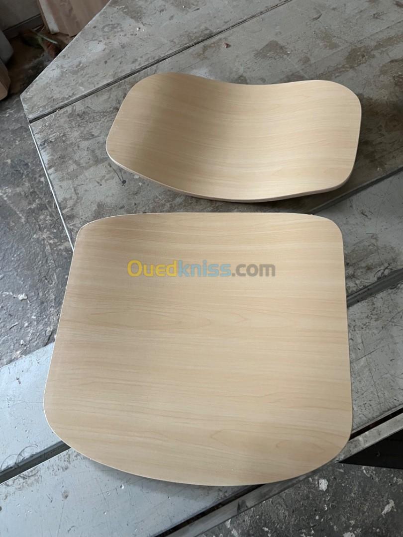 Assise et dossier en bois 