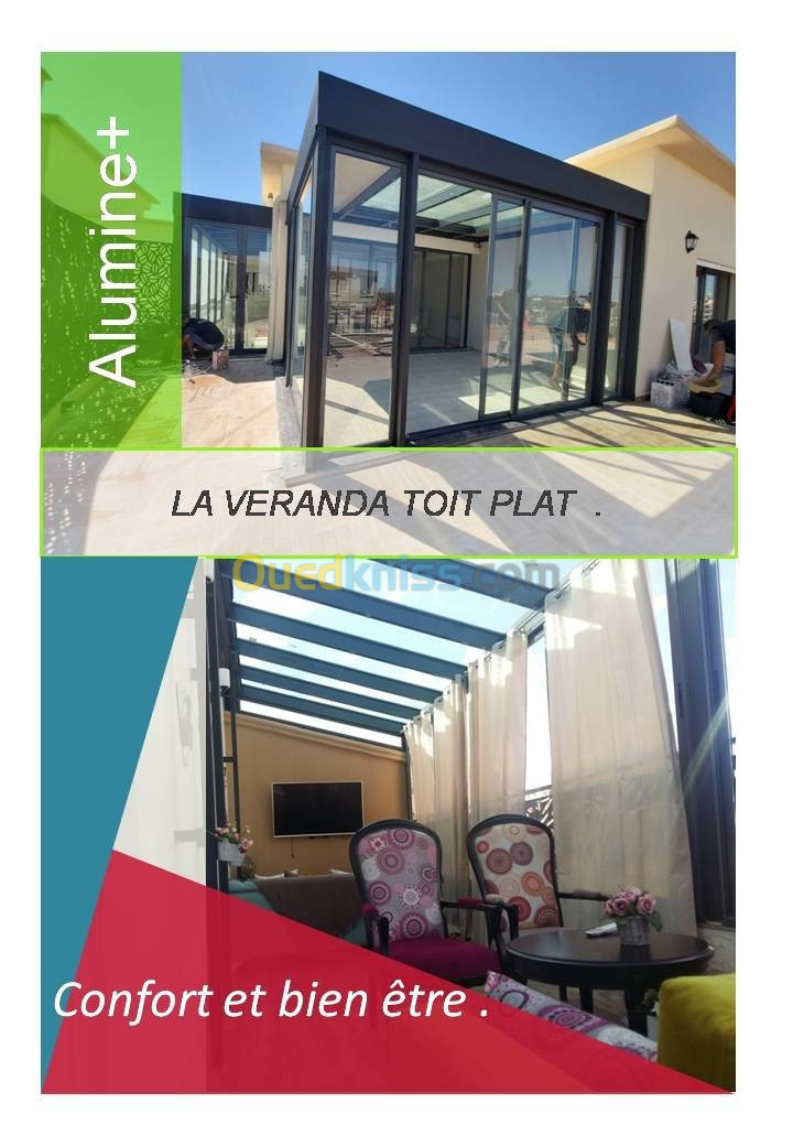 Véranda  / Pergola  /  En aluminium 