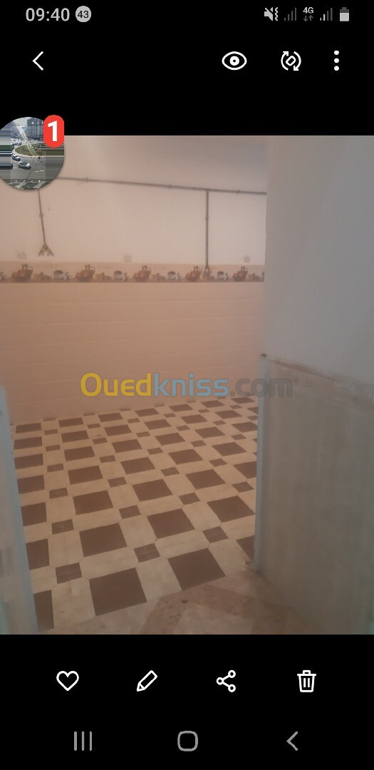 Vente Appartement F4 Alger Kouba