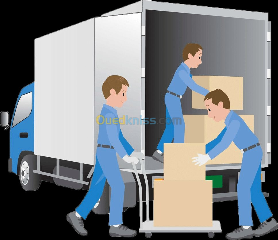 Transport marchandises et déménagement نقل البضائع و خدمات الترحيل