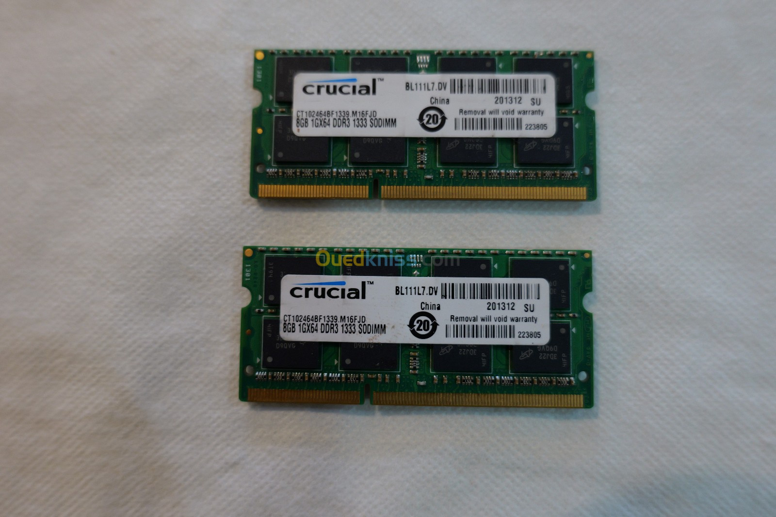 DDR3 CRUCIAL 8 GO