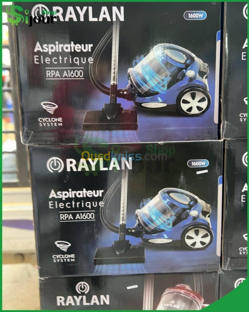 Aspirateur Sans Sac 4en1 1600W RAYLAN