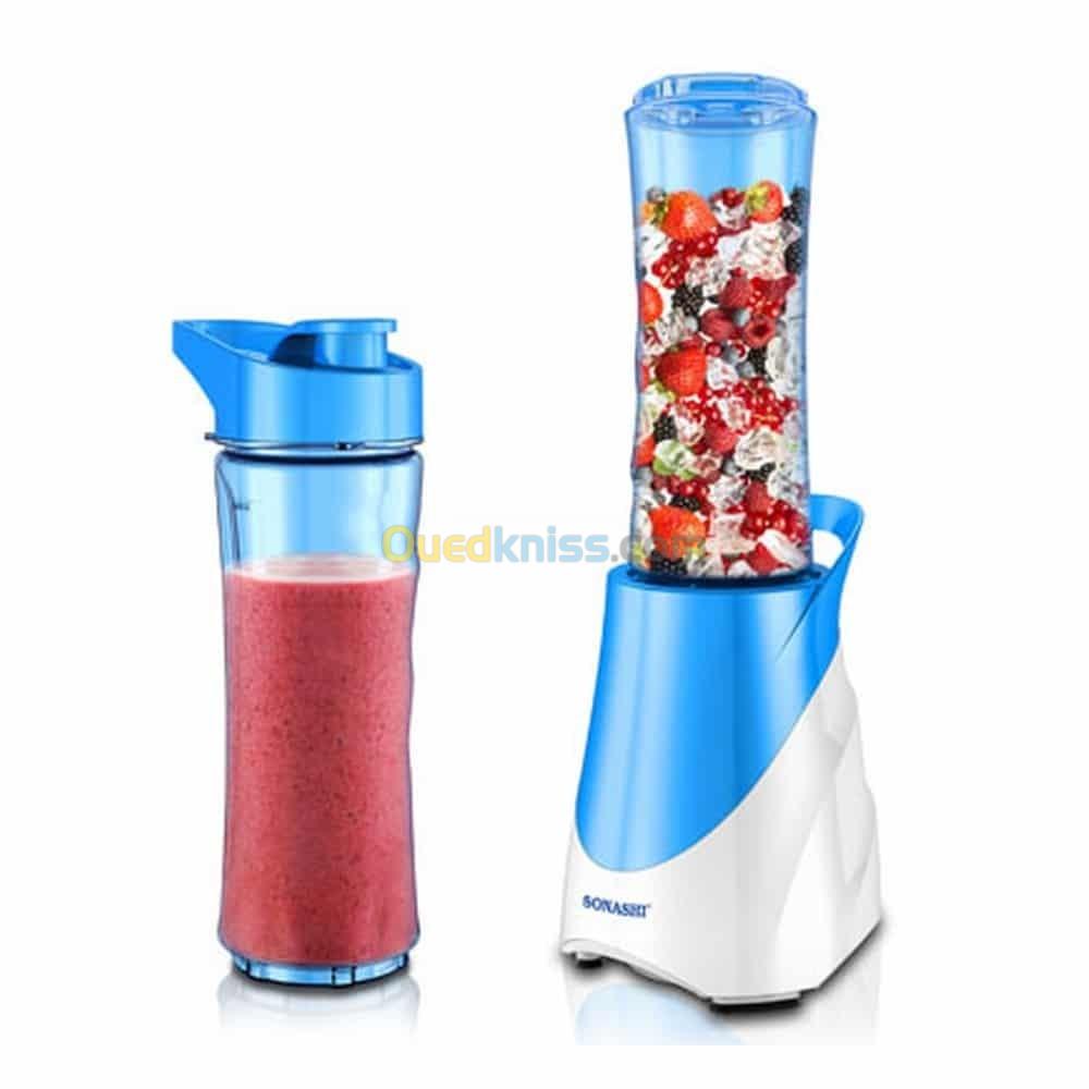 Mixeur Smoothie 300W 220-240V Avec Bol Portable 600mL - Sonashi