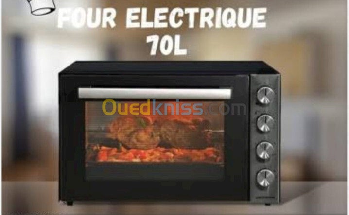 Promotion four électrique Géant et Raylan 70 litres ventilé 