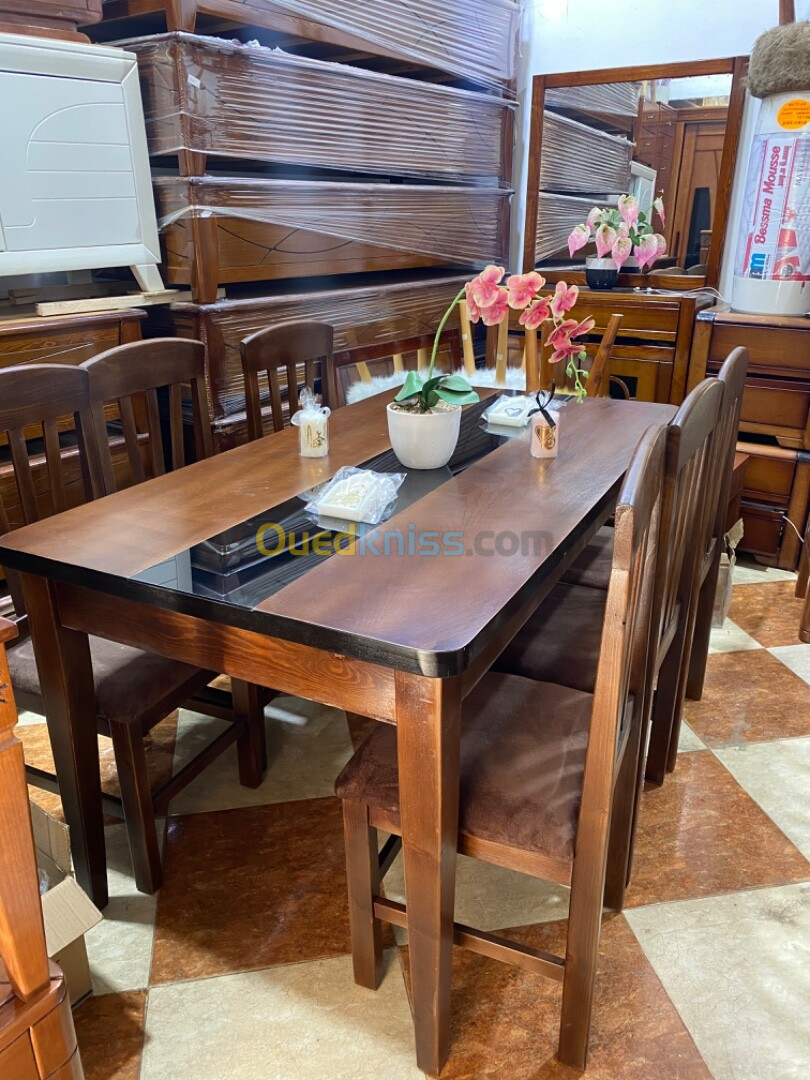 Table salle a manger 6 chaises (livraison gratuite 