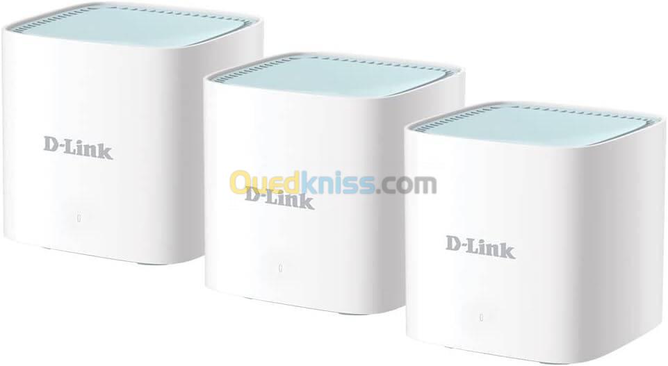 D-Link Eagle Pro Ai WiFi 6 Smart Internet Router /D-Link EAGLE PRO AI Mesh WiFi 6 Router System (3-Pack)  
