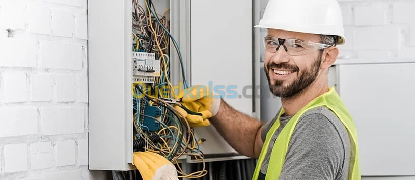 Électricien et Installation de caméras de surveillance professionnel