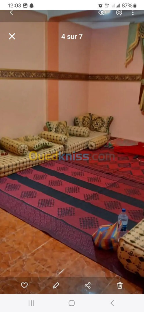 Vente Appartement F3 Sidi Bel Abbès Sidi bel abbes