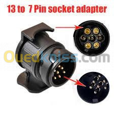 Adaptateur prise remorque 7 -13 JETSKI VELO MOTO BATEAU- AUDI VW MERCEDES RANG ROVER FORD