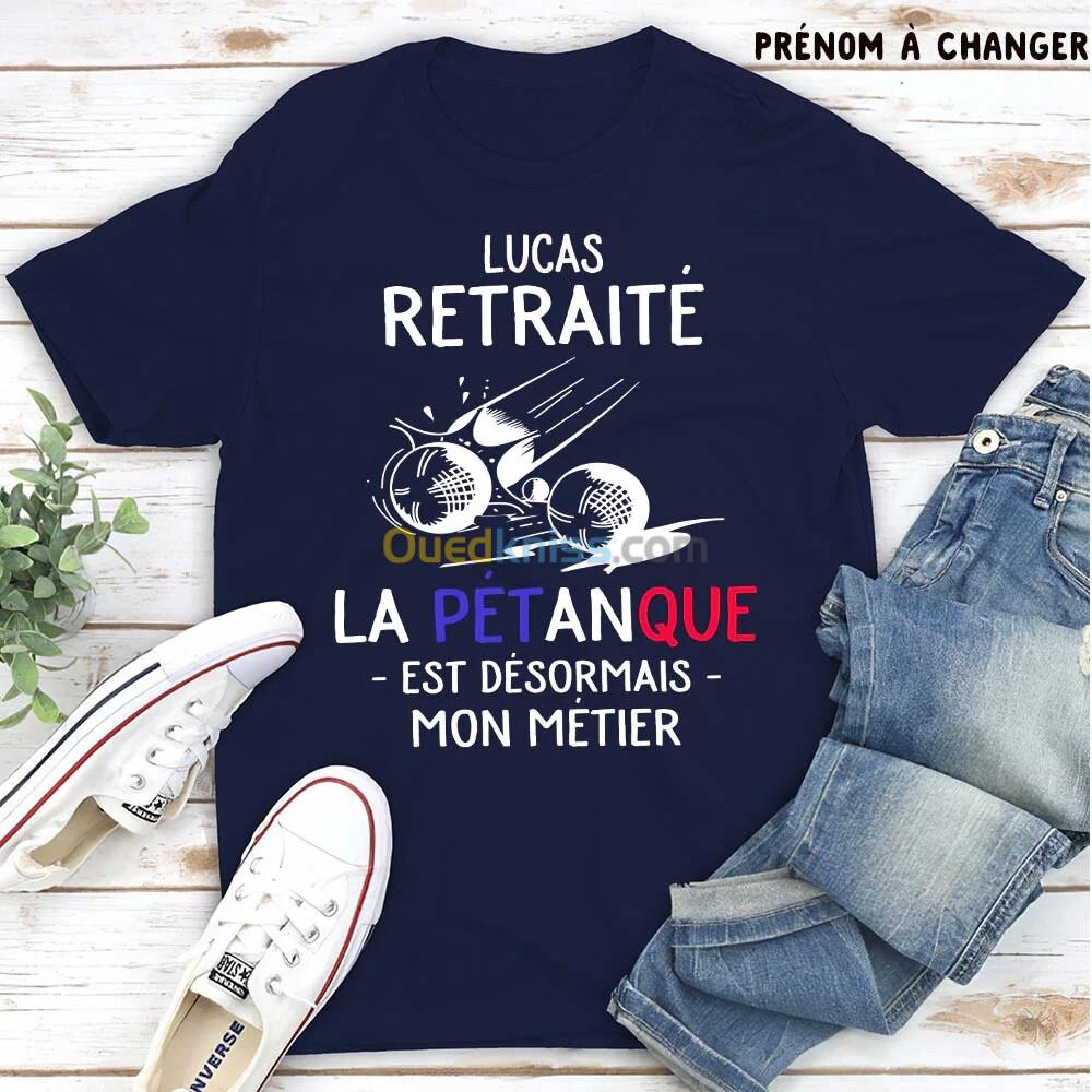 FLOCAGE T-SHIRT PERSONNALISE