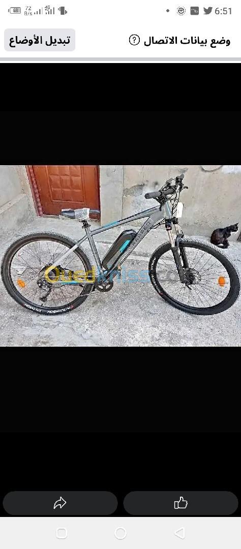 Vélo électrique VTT SCRAPPER فيلو إلكتريك هابطة من فرنسا معاها شارجور دوريجين لفرانات زيت لاطاي 27.5