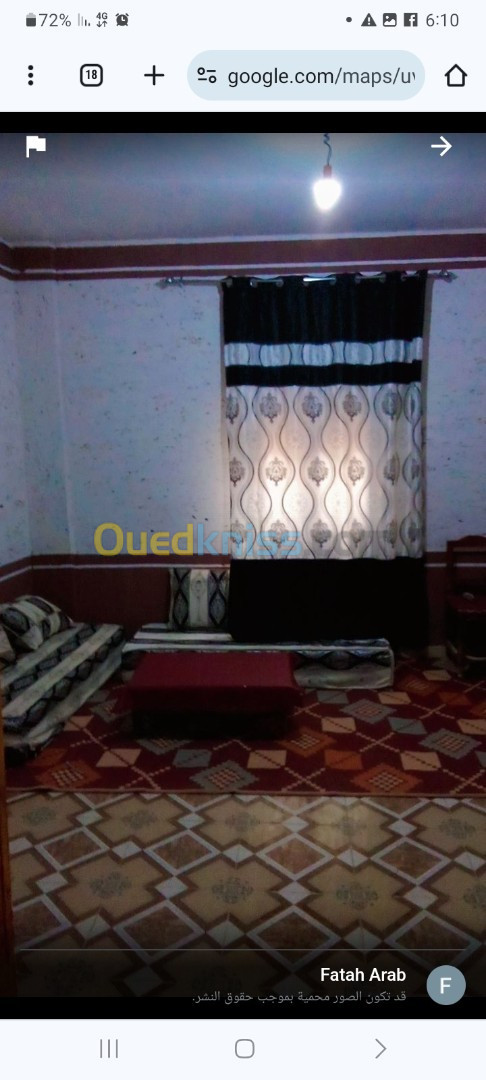 Location Appartement F3 Mostaganem Sidi lakhdaara