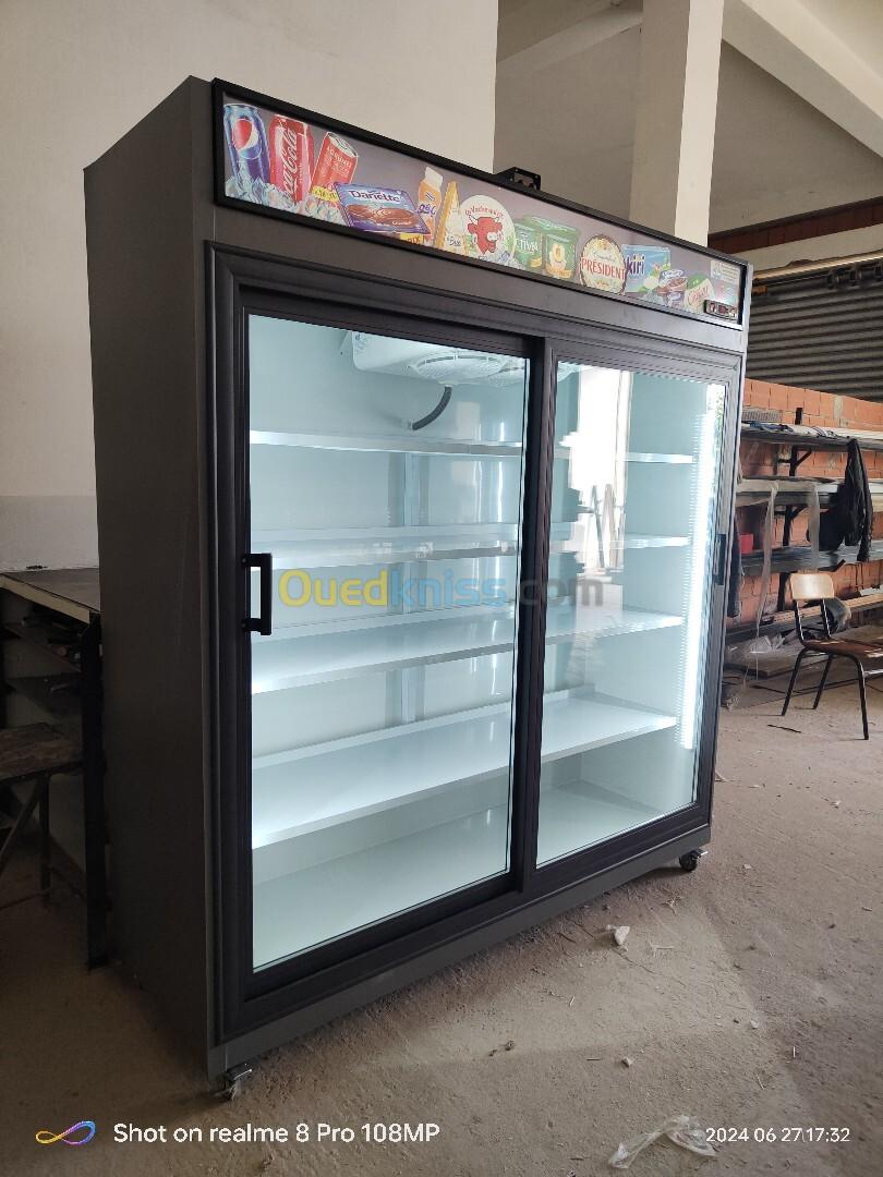 Frigo 2m pour supérette et alimentation générale et restaurant et cafétéria 