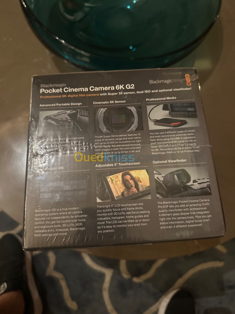 Blackmagic pocket cinema camera 6k g2