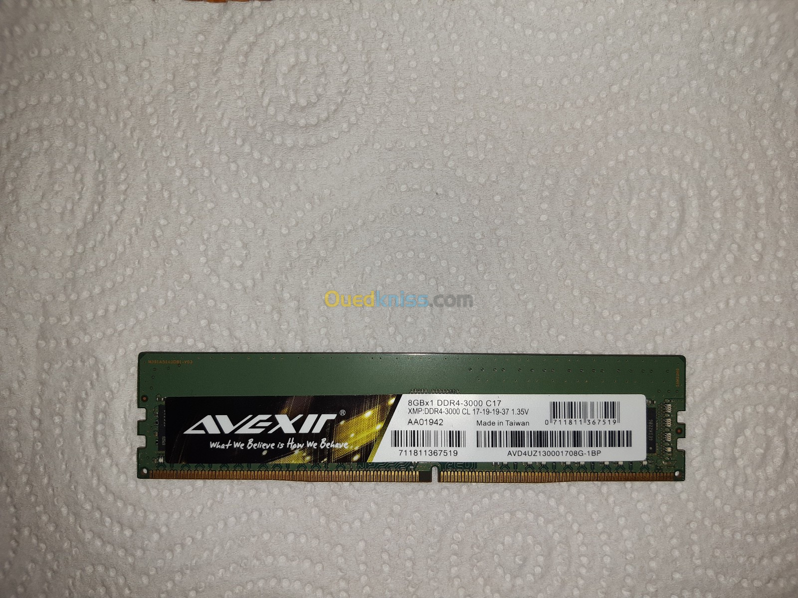 Avexir Budget Pro Series DDR4 3000 mhz 8 Go