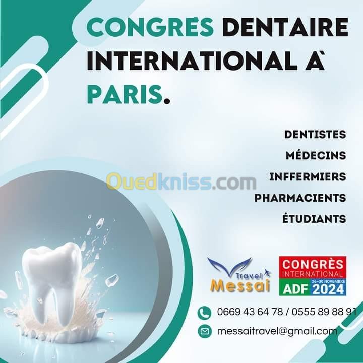 CONGRES DENTAIRE INTERNTIONAL A PARIS 